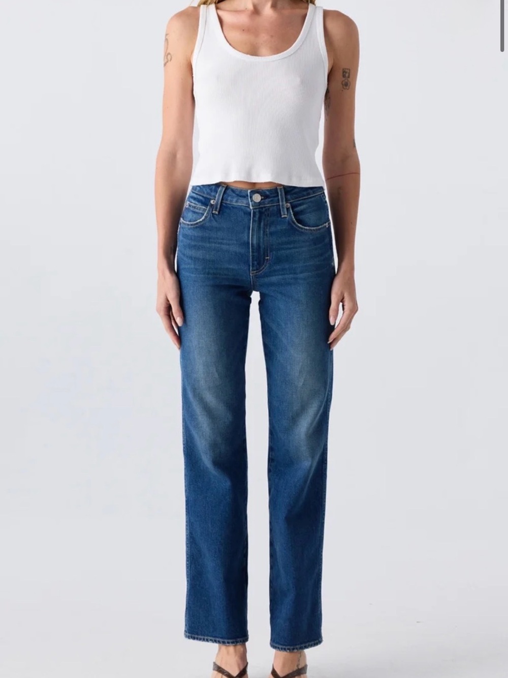 AMO Rosa cuffed flare Women's Jeans sz 30